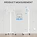 Mobile TV Cart Rolling TV Stand for 23-60 Inch LCD LED Flat Curved Screens up to 88 lbs-Height Adjustable Portable TV Stand on Wheels-Outdoor TV Stand Mount, Max VESA 400x400mm, White