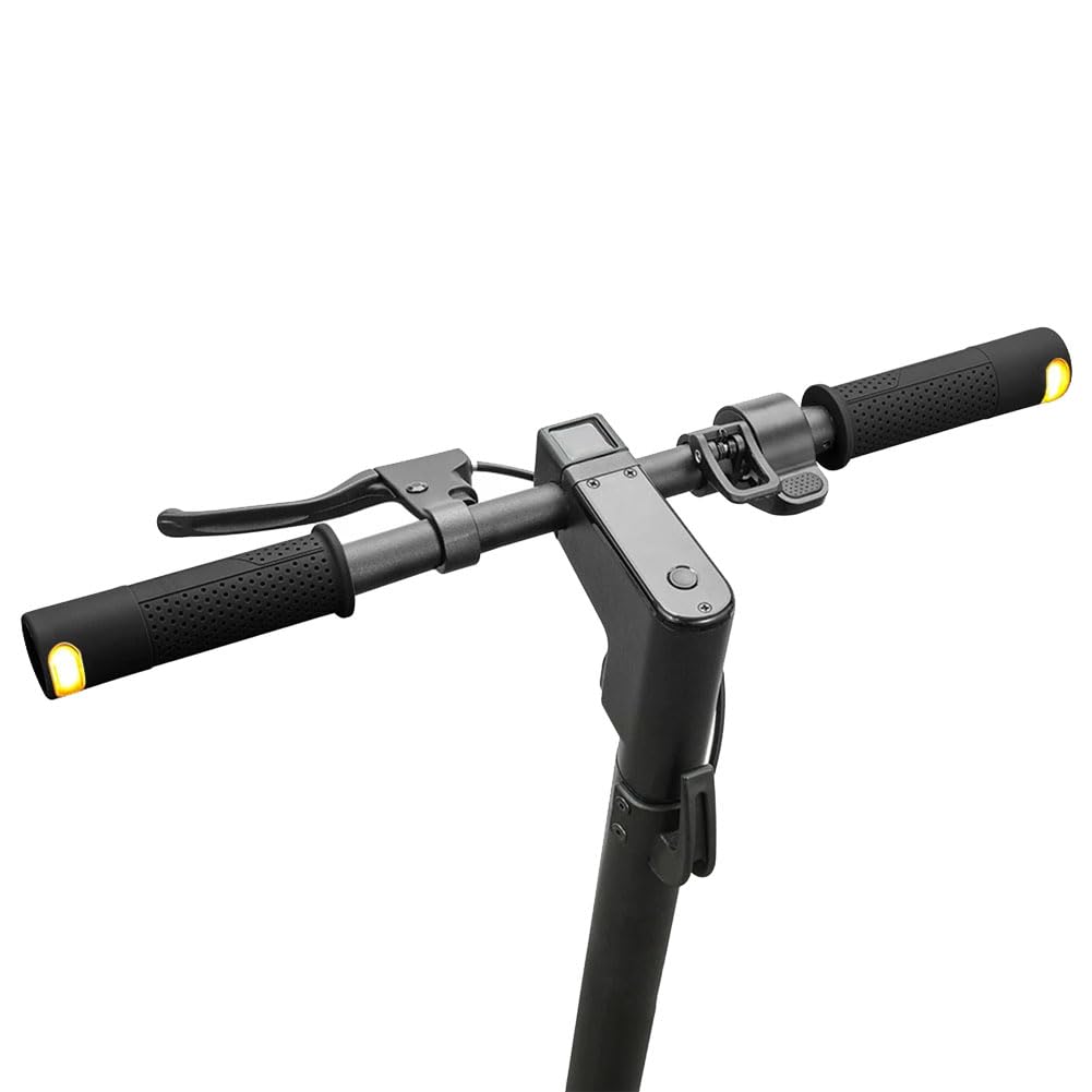 Patinete eléctrico para empuñaduras de manillar con lámpara de señal de giro para Xiaomi M365 Pro 1S Pro 2 Mi3 silicona antideslizante luz nocturna cubierta de manillar 135 mm