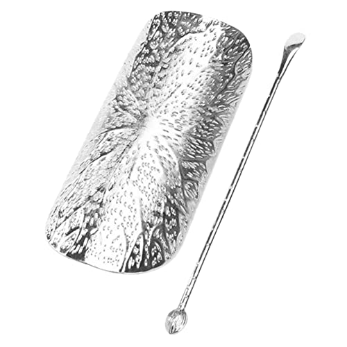Homoyoyo Tea Scoops Unique Tea Scoop for Loose Tea Holder Tea Ceremony Supply Tea Leaf Spo