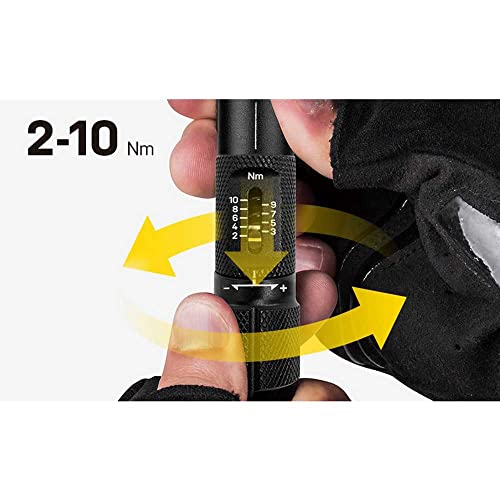 Topeak Set Chiave Dinamometrica Torq Stick Pro 2-10 Nm, Black - 5