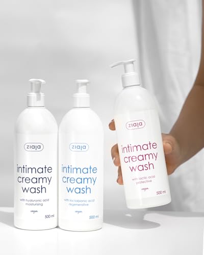 Ziaja Loción Cremosa de Higiene Íntima con Ácido Hialurónico (Dispensador) 500 ml - imagen 3