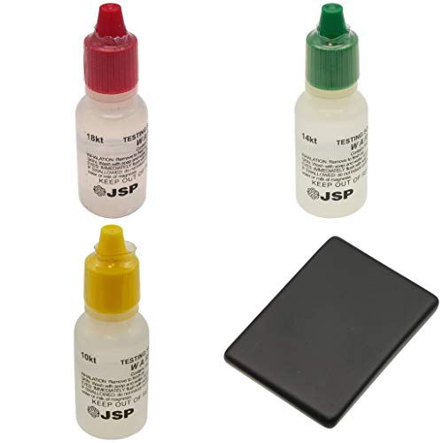 Authenticity Test Kit for Scrap Gold 10K 14K 18K Personal Acid Coin/Jewelry Testing Set