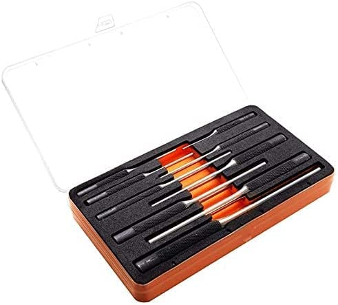 9 Pcs Durable Steel Roll Pin Punch Set,Professional Multi Size Round Head Pins Set Steel Grip Roll Pins Punch With Carry Box #TOP1
