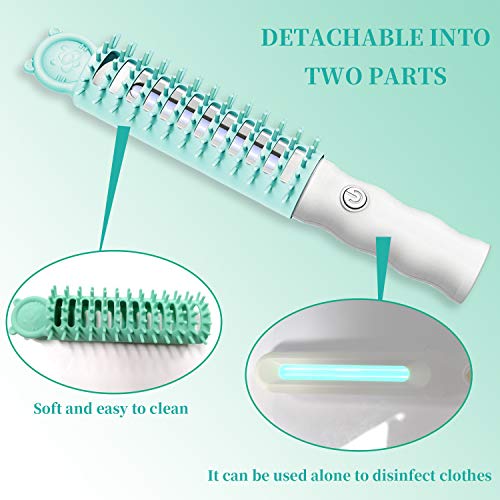 Pet Deodorization Combing Stick Brush,Dog Grooming Brush Cat Soothing Massage Comb for Small Medium Pet,Dog/Cat… - Image 5