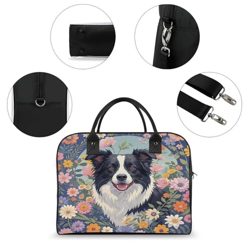 Bolso para portátil con correa y asa, gran capacidad miniatura 6