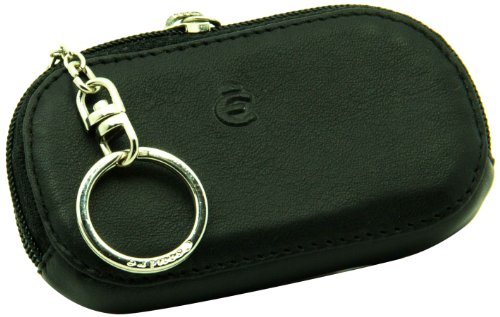 Preisvergleich Produktbild Esquire Schlüsselmäppchen Schlüsseletui Logo Schwarz 396010