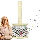aus für die Hand – Schlaginstrumenten-Set aus Edelstahl, Perlen aus Edelstahl, Schlaginstrumente Shaker | Instrument klassische Holzklaviere Rhythmusstäbe Eiershaker für Erwachsene