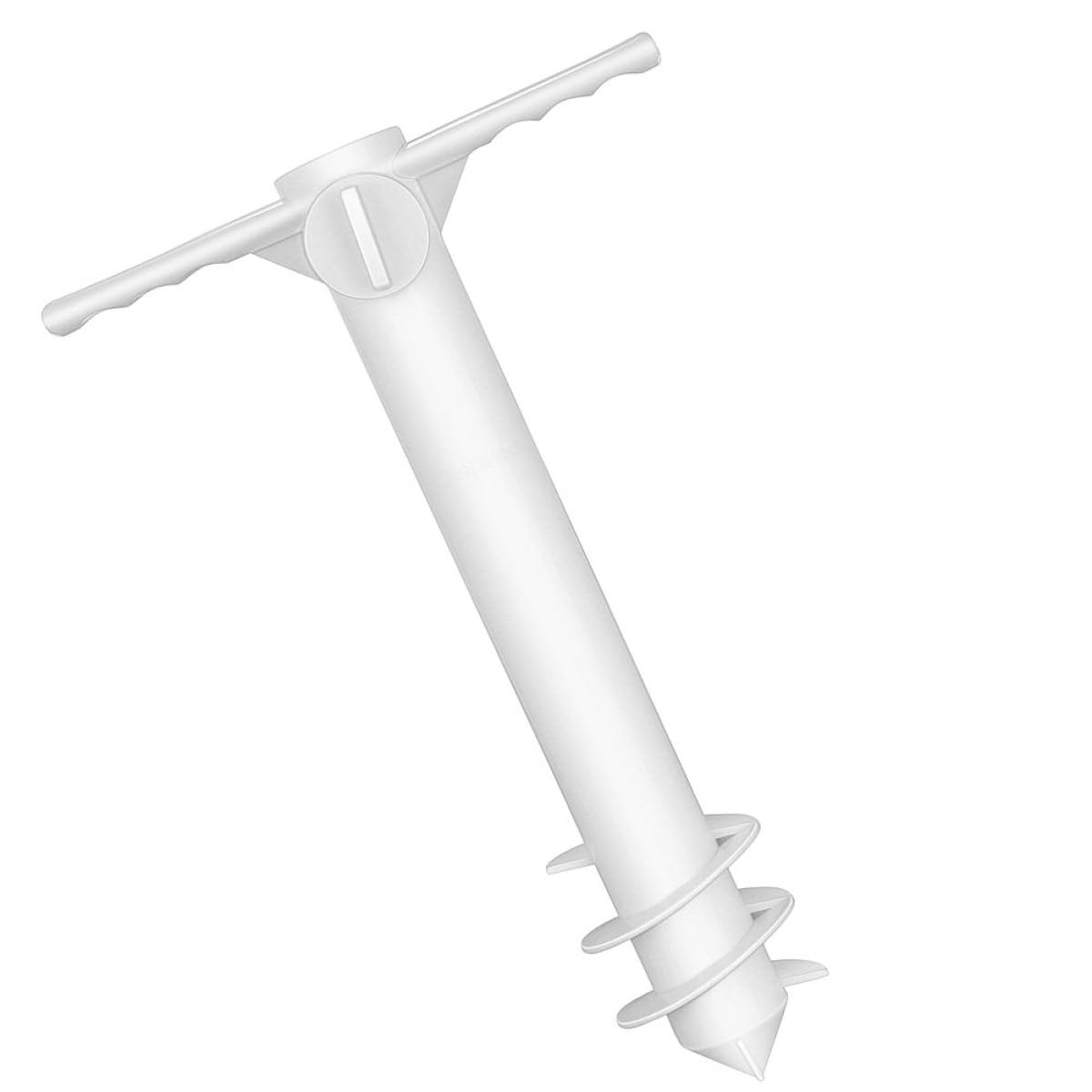 Toyvian Beach Umbrella Sand Anchor Plastic Ground Spike with Easy Setup Prevents Umbrella from Blowing in Garden and Grass Outdoor Use