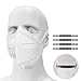 Produktbild Masken, 20 Stück Schutzmaske Atemschutzmaske Mund-und Nasenschutz hautfreundlich und weich im Inneren 5-lagige Staubschutzmaske Partikelfiltermaske Zertifikat CE 0082
