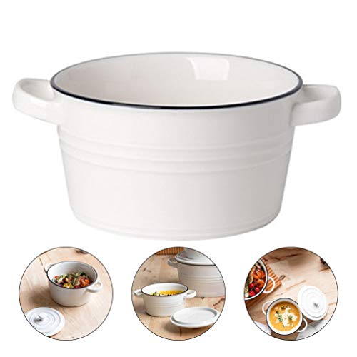 1 Unidade Tigelas De Cerâmica Para Talheres Tigela De Salada De Porcelana Tigelas De Sopa De Cerâmic