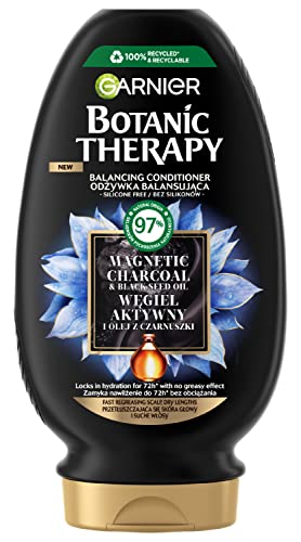 Garnier Botanic Therapy Carbone Attivo e Olio di cumino nero Balsamo per capelli 200 ml