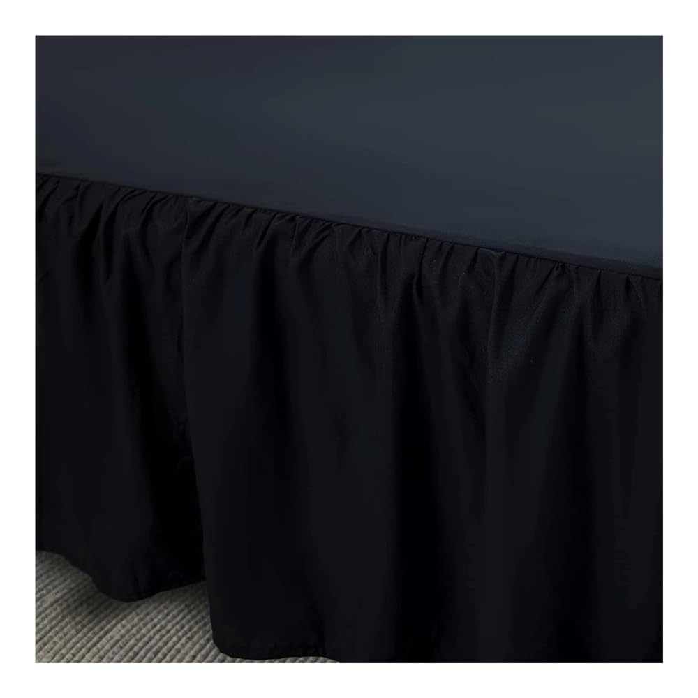 Tagesdecke Mit Volant - Weiße Bettdecke 120x200cm Mit Geteilten Ecken