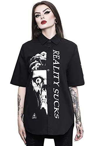 Preisvergleich Produktbild Killstar Gothic Hemd - Shrooms (XS)