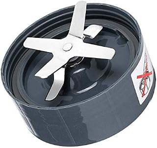 Replacement Extractor cutter, 900w Replacement Cross Extractor Stainless Steel cutter Base Juicer Accessories Part With a Food Grade Silicone Gasket for Nutribullet Blender cutter Replacement Parts
