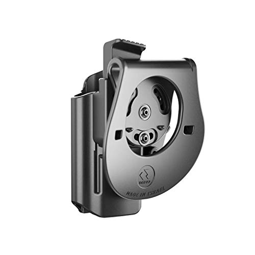 Orpaz C-Series Iwi Jericho 941 Holster Steel Frame Compatible With Iwi Jericho 941 Rh Owb Holster, Level Ii Retention, Paddle Holster - Unisex - Will Secure Your Handgun With A Tactical Appearance #TOP7