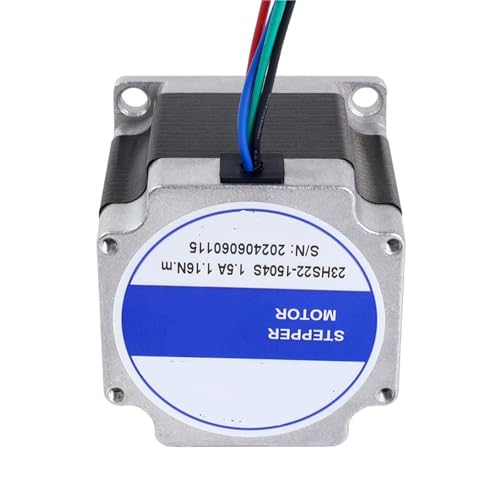 Motor paso a paso para impresoras 3D y grabado láser Nema 23 1.5 A 5