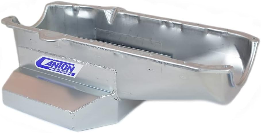 Canton Racing Products 15-240 Small Block Chevy Corvette Pre-1980 Road Race Oil Pan, 1 Pack