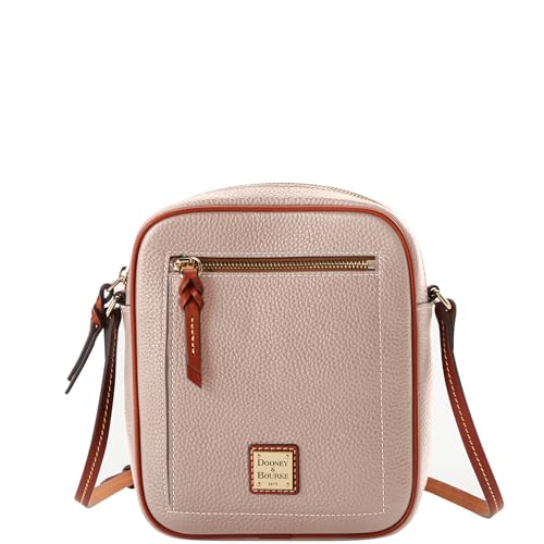 Dooney & Bourke Bolso bandolera para cámara de grano de guijarros, Ostra, Talla única