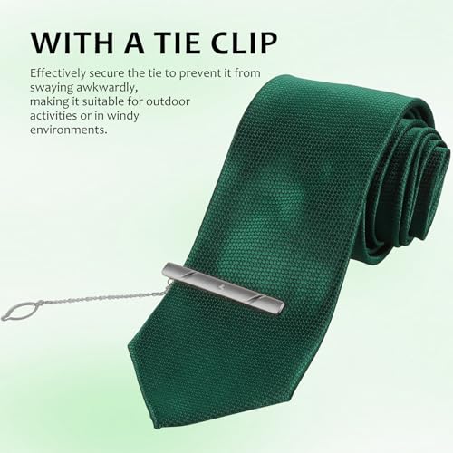 Set de corbatas para hombre con accesorios formales miniatura 7