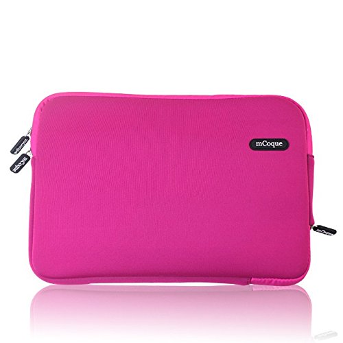 mCoque Business Neoprene Sleeve with inside protection foam for Acer Chrombook 11 CB3-111 / CB3-131 / C670 / C720P / C720 / C710 / C7 / R11 11.6-Inch Series ChromeBook Laptop (Magenta)