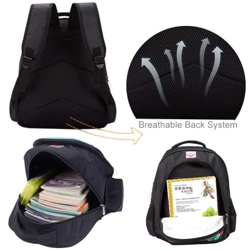 MATMO Kids Skull Backpack Children Student Travel Backpack for Boys School Bag Bookbag (Skull Backpack 24-48)3