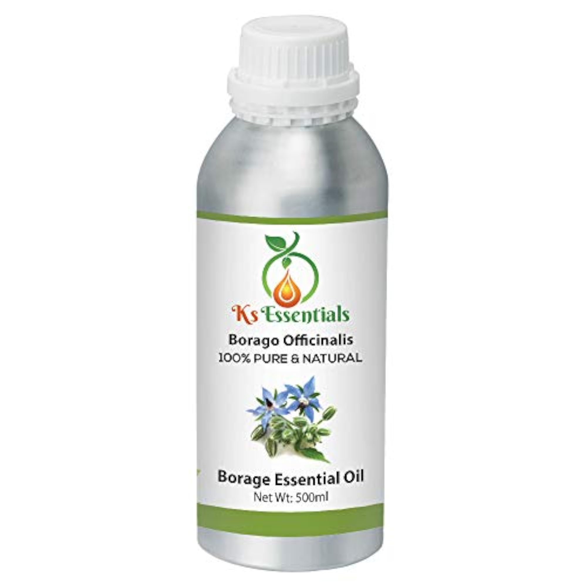 100% Pure Borage Essential Oil, 500ml