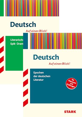 STARK Deutsch Vorteilspaket - Auf einen Blick! Gymnasium - Literaturepochen/Gattungen: Epochen der deutschen Literatur; Literarische Gattungen: Epik, ... Prüfungen (Wissen-KOMPAKT / Auf einen Blick!)