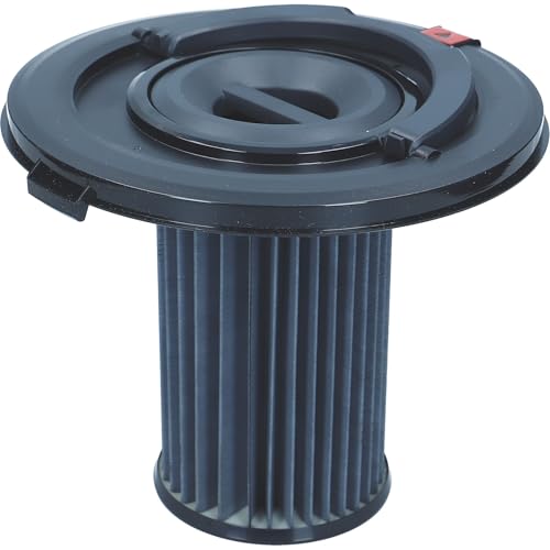 BSH GmbH Hausgeräte Bosch 12017969 Original Filterzylinder Dauerfilterkassette, Zylinder-Hepa-Filter, Staubfilter, Flachfaltenfilterkassette, Zylinderfilter, Plattenfilter, Handgriff, Staubsauger