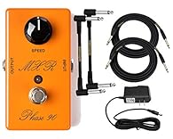 Package Contents Dunlop MXR CSP101SL Script Phase 90 LED Vintage Phase Effect Pedal for Guitar and Bass with 9V Power Supply, 2 Senor Instruments and 2 Senor Connection Cables The Script Phase 90 combines vintage phasing with an LED and AC power plug...