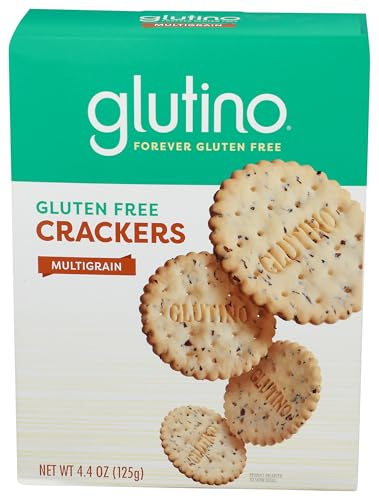 Glutino Gluten Free Crackers, Premium Rounds, Balanced Flavor, Multigrain, 4.4 Ounce