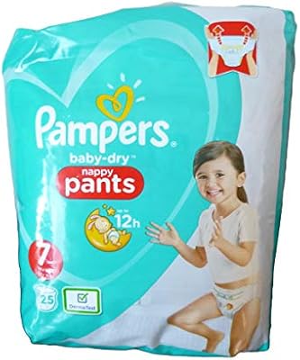 pampers nappy pants size 7 sainsburys