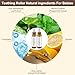 zxbaers 2PCS Teething Roller All Natural for Babies, Natural Pain Relief Roller, Teething Relief Roller, A Thousand Roses Teething Roller Oil