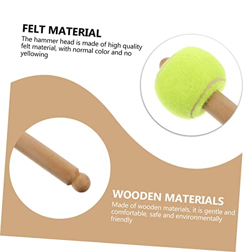 Baquetas de madera para percusión TOYANDONA miniatura 4