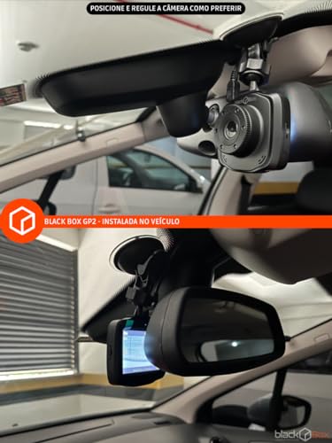 Black Box Gp2 - Câmera Veicular Automotiva Carro Verdadeiro Hd (Cartão de memória 32gb incluso)