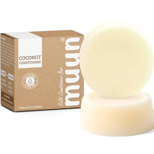 Muun Coconut Conditioner Bar (Pack of 2) - Rich Nourishing