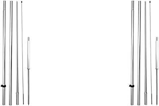 4Less 15 Ft Windless Swooper Flag Pole Kit (Pole + Spike) Hybrid hq15 (1) (2)