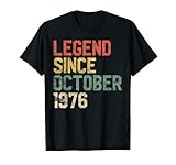Photo Gallery legend since ottobre 1976 - regalo per 45° compleanno, 45 anni maglietta Photo Gallery legend since ottobre 1976 - regalo per 45° compleanno, 45 anni maglietta