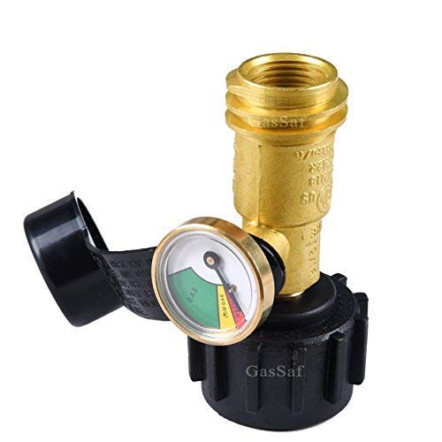 Gassaf Propane Tank Gas Gauge Leak Detector - Universal For Qcc1 Type1 Propane Tank Gas Pressure Meter #TOP2