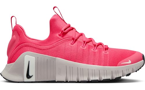 Nike Free Metcon 6 Tênis de treino feminino (FJ7126-602, rosa áster/minério de ferro claro/marfim cl