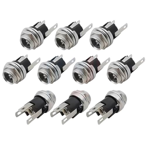 Alimentation CC mâle femelle 5.5x2.1mm pour réparer et créer vos propres systèmes de caméras