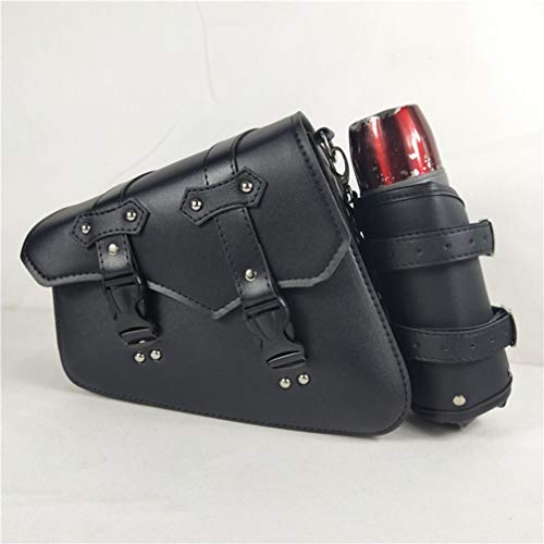 BESPORTBLE, 1 peça, bolsa preta para motocicleta, bolsa para pendurar para motocicleta, garrafa de á