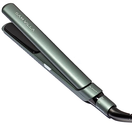 Sam Villa SLEEKR Professional Ceramic Tourmaline Ionic Flat Iron Hair ...