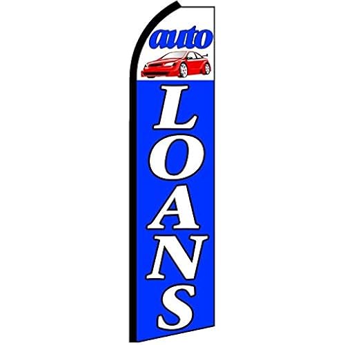 AUTO LOANS Flag (Mount and Poles are Not Included) (1)