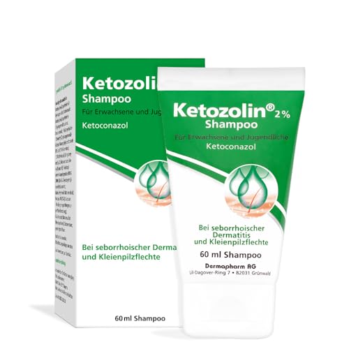Ketozolin 2% Shampoo gegen Schuppen und Hautpilz 60ml