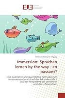 Immersion: sprachen lernen by the way - en passant? 613157152X Book Cover