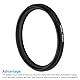 PATIKIL 49mm-43mm Metall Step Down Ring, Kamera Objektiv Filter Adapter Ring Aluminium Filter Adapter Ring für Kameraobjektive Hood, Schwarz