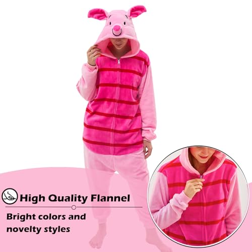 GONAAP Unisex Adult Onesie Pajamas Animal One Piece Costume Cosplay Sleepwear