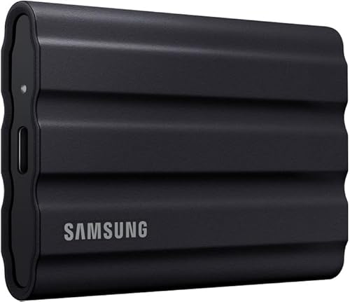 Miniatura 4 de SAMSUNG SSD portátil T7 Shield (MU-PE1T0SEU), 1 TB, USB 3.2 Gen.2, lectura de 1050 MBs, escritura de 1000 MBs, disco duro externo robusto para Mac,