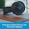 SAMSON SR850 Traditional Wired Headphones, Black m & Behringer MICROAMP HA400 Ultra-Compact 4 Channel Stereo Headphone Amplifier #3