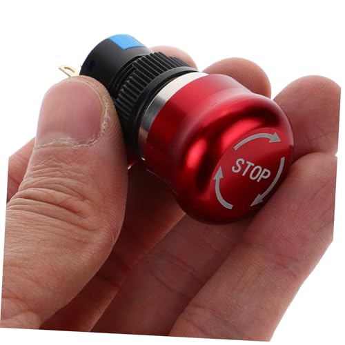 Botón de emergencia Alipis para sustituir interruptores fallando en sistemas de control 7